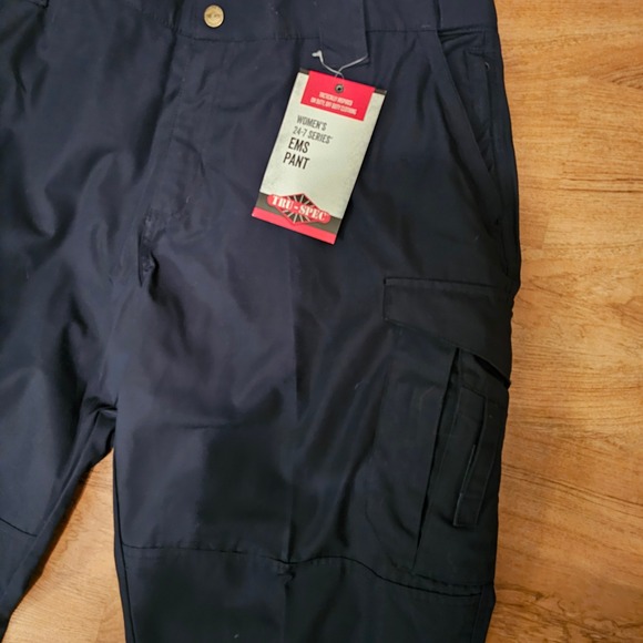 Tru-Spec 24-7 Series Womens EMS Pant Navy Tactical Cargo Work Trouser NWT 22 - Picture 2 of 9